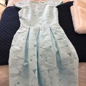COPY - Ted Baker size 0 Blue Lace Dress